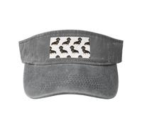 GeRRiT Teckel Weiner Pet Dogs Imprimé Vide Top Baseball Sun Cap Fashion Casquette de baseball Extérieur Chapeau de soleil