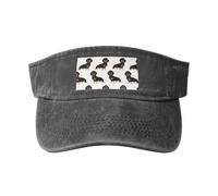 GeRRiT Teckel Weiner Pet Dogs Imprimé Vide Top Baseball Sun Cap Fashion Casquette de baseball Extérieur Chapeau de soleil