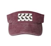GeRRiT Teckel Weiner Pet Dogs Imprimé Vide Top Baseball Sun Cap Fashion Casquette de baseball Extérieur Chapeau de soleil