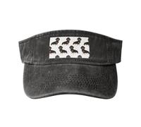 GeRRiT Teckel Weiner Pet Dogs Imprimé Vide Top Baseball Sun Cap Fashion Casquette de baseball Extérieur Chapeau de soleil