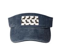 GeRRiT Teckel Weiner Pet Dogs Imprimé Vide Top Baseball Sun Cap Fashion Casquette de baseball Extérieur Chapeau de soleil