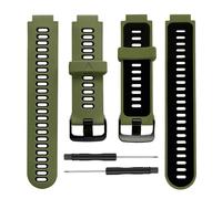 GerRit yzw6688 Bracelets de montre intelligente en Silicone, compatibles avec le Bracelet Forerunner 735XT/220/230/235/620/630, remplacement(Color:AGBK,Size:Forerunner 230)