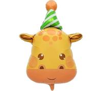 Gerry Lot de 2 ballons girafe en aluminium 60 cm
