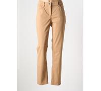 gerry weber pantalons femme de couleur beige 46