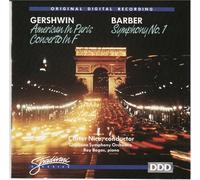 Gershwin: American in Paris/Concerto in F; Barber: Symphony No 1 by Roy Bogas