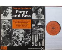GERSHWIN, GEORGE - GERSHWIN, GEORGE / Porgy and Bess / Die Original-Film-Musik mit Sydney Poitier, Dorothy Dandridge, Sammy Davis jr und Pearl Bailey / Bildhülle mit ORIGINAL bedruckter Innen-Schutzhülle / SONDERAUFLAGE DEUTSCHER SCHALLPLATTENCLUB / CBS # J017 / Deutsche Pressung / 12" Vinyl Langspiel Schallplatte