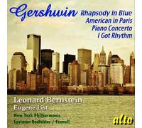 Gershwin : Rhapsody Blue-American in Paris. Bernstein