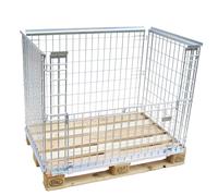 GERSO Cadre de chapiteau grillagé pour palette format européen H = 880 mm