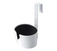 Gerson YAMAZAKI 7581 Support pour Sèche-Cheveux Ajustable Métal Blanc 17,5 x 11,5 x 9,5 cm