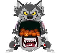 Gersoniel Kit de décorations de voiture d'Halloween pour coffre de loup-garou ou friandises, 150 cm de large pour SUV, pickup, van, fournitures de fête, décoration extérieure, autocollants d'entrée