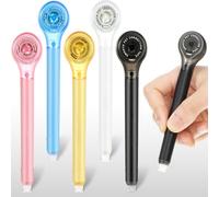 Gersoniel Lot de 5 rubans correcteurs à encre correctrice Push Pull Protecteur, Applicateur facile à utiliser pour fournitures scolaires et de bureau, 0,5 x 590 cm (couleurs vives)