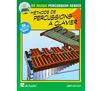 Gert Bomhof Keyboard Percussion Method 1 avec CD | Recueil de Chansons Partitions Xylophone Marimba Glockenspiel | Méthode Solos Duos Canons Rythmique | Guide Pratique Débutants Élèves Percussions