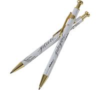 Gerth Medien Lot de stylos à bille avec mots fleuris