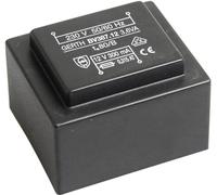 Gerth PTG380601 Transformateur pour circuits imprimés 1 x 230 V 1 x 6 V/AC 3.60 VA 600 mA