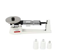 Gertrude Balance À Trois Flèches, 2610 G X 0,1 G Balance De Laboratoire Balance Mécanique avec Plateau De Pesée en Acier Inoxydable Et 3 Poids pour Le Pesage Industriel Agricole