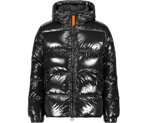 Gertrude - Doudoune brillante à capuche en duvet naturel - Vianney Bright Black pour Homme - Taille M - Noir Noir M