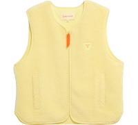 Gertrude - Polaire zippée sans manches - Saki Poussin pour Femme en Coton - Taille M - Jaune Jaune M