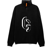 Gertrude - Pull col camionneur - Lewis Black en Nylon - Taille S - Noir Noir S