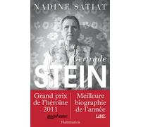 Gertrude Stein - Nadine Satiat - Flammarion - broché - Biographie