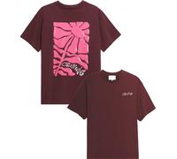 Gertrude - T-shirt en coton - Leolina Daisy Bordeaux pour Femme en Coton - Taille M Bordeaux M