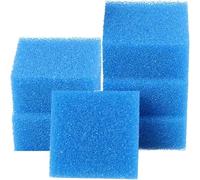 GERUI Bioflow Super Lot de 6 éponges de charbon actif pour aquarium Juwel Compact/H/Bioflow 3.0 et Juwel Bioflow 6.0 (bleu)