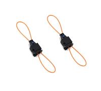 GERUI Lot de 2 connecteurs de fibre optique, connecteurs de pont, connecteur de connecteur, outil de diagnostic automobile, et il convient à la plupart des types de voitures.