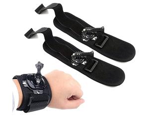 GERUI Support de poignet, bras d'épaississement d'extension rotatif avec support de fixation de bracelet pour gopro hero10 / 9/8 / 7/6 / 5/4 / 3 + / 3 et pour DJI Osmo action 360, pour sjcam, etc.