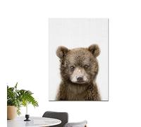 Geruwam Peintures d'animaux pour décorations murales, peintures d'animaux pour chambre à coucher - Impressions d'art de style ferme, décorations d'intérieur rustiques, peinture d'animaux pour