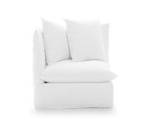 Gervasoni Ghost 07 Canapé D'angle Modulable Lino Bianco