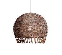 GERVASONI lampe à suspension CROCO 96 (Naturel - Crocodile rattan tressé)