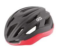 GES Casque Huez Sport, Noir/Rouge (Multicolore), M