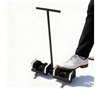 GESAIDES Brosse grattoir à Chaussures, Outil de Nettoyage Bottes avec Manche, Brosse à récurer, Brosse de Nettoyage de Chaussures d'extérieur idéale, pour l'entrée, Le Jardin ou la Maison de Campagne