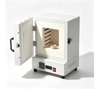 GESAIDES Four de Fusion électrique numérique 2000 W, Four à régulation température PID jusqu'à 1150 °C, pour la Fonte à Cire Perdue, Le recuit des métaux et Les traitements Thermiques en Laboratoire