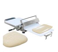 GESAIDES Laminoir à pâte Pliable, laminoir Manuel à épaisseur réglable, Planches à laminer, pour Pizzas, Croissants, pâtisseries et fondants, Design de Table, 300 mm de Large