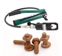 GESAIDES Outil de Démontage D'écrou Hydraulique, Coupe-écrou, Séparateur D'écrou Rouillé, Cassé, Endommagé, Coincé, Outil de Retrait D'écrou avec Lame 16T