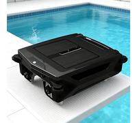 GESAIDES Robot écumeur de Surface pour Piscine à énergie Solaire, Nettoyage continu 24h/24 et 7j/7, Double Mode de Charge, détection Intelligente des Obstacles, Filtration 450 µm