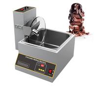GESAIDES Tempéreuse à Chocolat | Fondoir électrique en Acier Inoxydable | Usage Professionnel | Idéal pour Les Tablettes de Chocolat,12kg