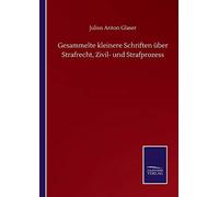 Gesammelte Kleinere Schriften Über Strafrecht, Zivil- Und Strafprozess