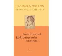 Gesammelte Schriften Fortschritte und Rckschritte in der PhilosophieVon Hume und Kant bis Hegel und Fries - Leonard Nelson - BoD Third Party Titles - Livr Leonard NelsonLeonard Nelson (Auteur)