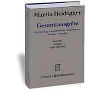 Gesamtausgabe. 4 Abteilungen / Vorträge 01