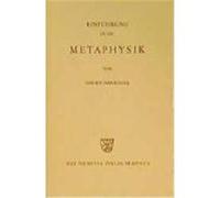 Gesamtausgabe Abt. 2 Vorlesungen Bd. 40. Einführung in die Metaphysik Heidegger, Martin (Auteur)