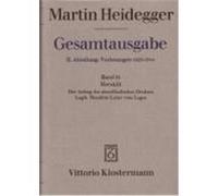 Gesamtausgabe Abt. 2 Vorlesungen Bd. 55. Heraklit Heidegger, Martin (Auteur)