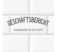 Geschäftsbericht - Sitzungsreport aus der Toilette: Das Klo Gästebuch zum Ausfüllen, Ankreuzen & Spaß haben: Das Toilettenbuch für Gäste, lustig und originell als Einzugsgeschenk