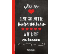 Geschenk Heilpraktikerin: Praktisches Notizbuch mit Herzen für Psychotherapie und Osteopathie eine schöne Heilpraktiker Geschenkidee zur Praxiseröffnung der Naturheilkunde