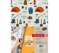 Geschenkpapier Set: Reise und Camping