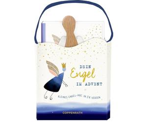 Geschenkset Dein Engel im Advent - Kleines Engel-ABC in 24 Versen: Dein Engel im Advent - Kleines Engel-ABC in 24 Versen