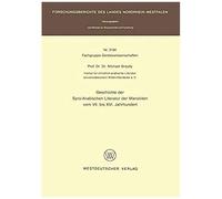 Geschichte Der Syro-Arabischen Literatur Der Maroniten Vom Vii. Bis Xvi. Jahrhundert