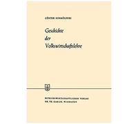 Geschichte Der Volkswirtschaftslehre