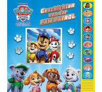 Geschichten von der PAW Patrol - Vorlese-Pappbilderbuch mit 10 lustigen Geräuschen - Geschenk für Kinder ab 3 Jahren - Mit Skye, Chase, Marshall und dem Rest der Crew