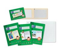 Geschichtenheft - OXFORD - DIN A5 - Couleur: Vert - Lineatur: 1 G - Format: Horizontal
